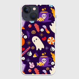 Чехол для iPhone 13 mini с принтом HALLOWEEN BTS BT21 PATTERN | БТ21 БТС ХЕЛЛОУИН в Рязани,  |  | army | bangtan boys | bt21 | bts | bts stickers | chimmy | cooky | koya | mang | monster | rap monster | rapmon | rj | rm | shooky | tata | van | бтс | ви | джейхоуп | джонгук | реп монстр | стикеры bts | сюга | чимин | чин