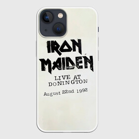 Чехол для iPhone 13 mini с принтом Live at Donington   Iron Maiden в Рязани,  |  | iron maiden | адриан смит | айран | айрон | группа | дэйв мюррей | железная дева | ирон | майден | мейд | мейден | метал | мрачный | музыка | песни | рок | стив харрис | тяжелый | хеви | хевиметал