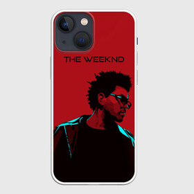 Чехол для iPhone 13 mini с принтом The red weekend в Рязани,  |  | hip hop | rap | rep | the weekend | зэ викенд | зэ уикенд | исполнители | исполнитель | музыка | реп | эйбел тесфайу