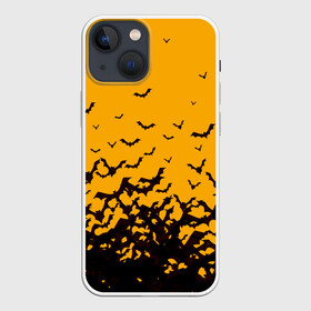 Чехол для iPhone 13 mini с принтом ХЕЛЛОУИНСКИЕ ЛЕТУЧИЕ МЫШИ в Рязани,  |  | bat | bats | halloween | haloween | летучая мышь | летучие мыши | хеллоин | хеллоуин | хелоин | хелоуин | хэллоин | хэллоуин | хэлоин | хэлоуин