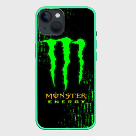Чехол для iPhone 13 с принтом MONSTER ENERGY NEON | МОНСТЕР НЕОН в Рязани,  |  | monster | monster energy | монстер | монстер енерджи | монстер енэрджи | монстер энерджи | неон | энергетик | энергетический напиток