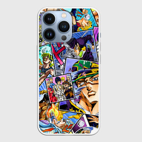 Чехол для iPhone 13 Pro с принтом JoJos Bizarre Adventure   Невероятные приключения ДжоДжо в Рязани,  |  | anime | jojo | jojo bizarre adventure | jojos bizarre adventure | аниме | джоджо | джозеф джостар | джолин куджо | джонатан джостар | джорно джованна | джоске хигашиката | джотаро куджо | манга