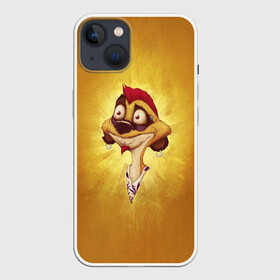 Чехол для iPhone 13 с принтом Тимон в Рязани,  |  | animal | character | drawing | meerkat | timon | животное | персонаж | рисунок | сурикат | тимон