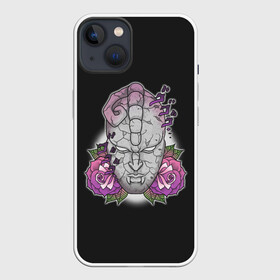 Чехол для iPhone 13 с принтом Jo Jo Stone Mask в Рязани,  |  | adventure | bizarre | brando | dio | jo | joestar | joseph | josuke | jotaro | kujo | mask | speedwagon | stone | the | world | абдул | брандо | джо | джозеф | джолин | джорно | джоске | джостар | джотаро | дио | какёин | каменная | куджо | маска | неверо