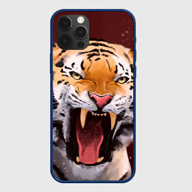 Чехол для iPhone 12 Pro Max с принтом Тигр красавчик сердится в Рязани, Силикон |  | 2022 | aggressive | angry | fangs | new year | open mouth | predator | tiger | year of the tiger | агрессивный | год тигра | клыки | новый год | открытая пасть | сердитый | тигр | хищник