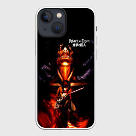 Чехол для iPhone 13 mini с принтом Леви и Титан   Атака на титанов в Рязани,  |  | anime | attack on titan | jinrui saiky no heishi | manga | rivai akkaman | аниме | атак он титан | атака на титанов | атака титанов | атакующий гигант | атакующий титан | великаны | леви | леви аккерман | манга | ривай аккаман