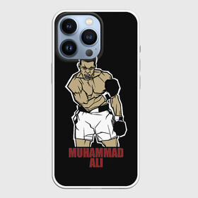 Чехол для iPhone 13 Pro с принтом Мухаммед арт в Рязани,  |  | box | muhammad ali | sport | sports | sportsmen | бокс | легенда | мухаммад али | мухаммед али | спорт | спортсмен