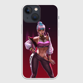 Чехол для iPhone 13 mini с принтом League of Legends Qiyana в Рязани,  |  | art | game | girl | league of legends | lol | qiyana | арт | девушка | игра | лига легенд | лол