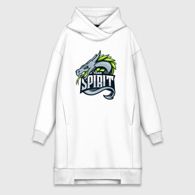 Платье-худи хлопок с принтом Logo Dragon TS в Рязани,  |  | cs go | cyber | cybersport | dota 2 | haertstone | spirit | spirited | team spirit | ts | кибер | киберспорт | киберспортсмен