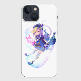 Чехол для iPhone 13 mini с принтом ЦИ ЦИ | GENSHIN IMPACT в Рязани,  |  | anime | genshin impact | girl | loli | qi qi | qiqi | sto luchshih detskih printov | top 100 kids | wifu | аниме | анимешник | бубу | вайфу | геншин импакт | девушка | зомби | игры | крио | лоли | персонажи | тян | ци ци | циц