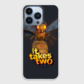 Чехол для iPhone 13 Pro с принтом It Takes Two БОСС КОРОЛЕВА ОС в Рязани,  |  | it takes two | босс | игра | ит такес тво | ит такес ту | ит тейк ту | королева ос | оса | шмель