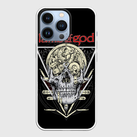 Чехол для iPhone 13 Pro с принтом Lamb of God, Legion: XX в Рязани,  |  | Тематика изображения на принте: death metal | lamb of god | legion xx | metal | группы | дэт метал | метал