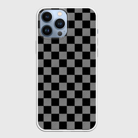 Чехол для iPhone 13 Pro Max с принтом Шахматные Клетки в Рязани,  |  | chess | анатолий карпов | бобби фишер | владимир крамник | гари каспаров | игра | король | ладья | магнус карлсен | математика | михаил ботвинник | пешка | ферзь | хосерауль капабланка | чёрнобелые