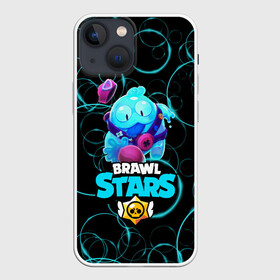 Чехол для iPhone 13 mini с принтом Brawl Stars Сквик   Squeak в Рязани,  |  | 8bit | brawl stars | colette | crow | gale | leon | max | mecha | mecha crow | mrp | sally leon | shark | squeak | tara | virus 8bit | werewolf leon | акула | берли | бравл старс | ворон | коллет | макс | оборотень | сквик