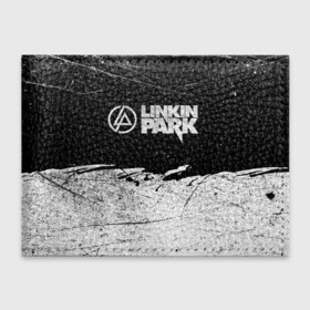 Обложка для студенческого билета с принтом Линкин Парк Лого Рок ЧБ | Linkin Park Rock в Рязани, натуральная кожа | Размер: 11*8 см; Печать на всей внешней стороне | album | bennington | chester | green | grunge | linkin park | mike | music | rock | shinoda | style | альбом | беннингтон | гитара | гранж | линкин парк | логотип | музыка | надпись | певец | полосы | потертости | рок | честер | шинода