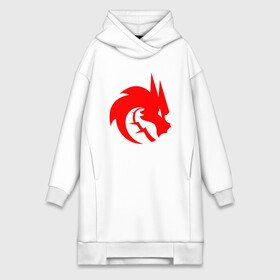 Платье-худи хлопок с принтом TEAM SPIRIT RED DRAGON LOGO в Рязани,  |  | collapse | cs go | cyber | cybersport | dota 2 | dragon | hearthstone | miposhka | mira | russia | spirit | spirited | team spirit | torontotokyo | ts | yatoro | дота | дракон | кибер | киберспорт | киберспортсмен | кс го | россия | спирит | спи