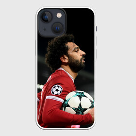 Чехол для iPhone 13 mini с принтом Мохаммед Салах, Salah в Рязани,  |  | champions | football | liverpool | mo salah | mohamed | mohamed salah | salah | soccer | англия | ливер | ливерпуль | лига чемпионов | мохамед | мохаммед | мохаммед салах | салах | футбол