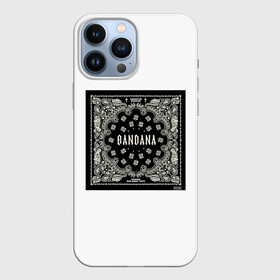Чехол для iPhone 13 Pro Max с принтом KIZARU (BANDANA) в Рязани,  |  | bandana | kizaru | music | мерч | музыка | рэп