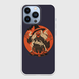 Чехол для iPhone 13 Pro с принтом Life Of A Witch в Рязани,  |  | bat | bonfire | broom | cauldron | evening | halloween | hat | haze | magic | mouse | night | potion | smoke | sunset | witch | witchcraft | ведьма | вечер | дым | закат | зелье | колдовство | костер | котел | летучая | магия | марево | мет