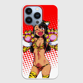 Чехол для iPhone 13 Pro с принтом Nаgatoro в Рязани,  |  | anime | cat | manga | nagatoro | school | schoolgirl | аниме | ианга | кошка | нагаторо | хвост | школа | школьница