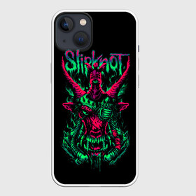 Чехол для iPhone 13 с принтом Slipknot криповый козел в Рязани,  |  | slipknot | джей вайнберг | кори тейлор | крис фен | крэйг джонс | метал | мик томсон | музыка | петля | рок | сид уилсон | скользящий узел | слайпкнот | слипкнот | слипнот | удавка