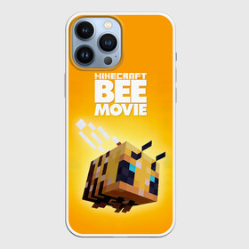 Чехол для iPhone 13 Pro Max с принтом BEE MOVIE Minecraft в Рязани,  |  | bee | craft | mine | minecraft | блоки | добывать | желтая | компьютерная игра | крафт | кубики | майн | майнкрафт | манкрафт | пчела | пчелка | ремесло | скин | улей | шахта