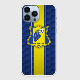 Чехол для iPhone 13 Pro Max с принтом ФК Ростов в Рязани,  |  | background | football | football club | rostov | sports | texture | ростов | рпл | спорт | текстура | фон | футбол | футбольный клуб