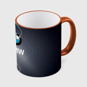 Кружка с принтом [BMW] Logo в Рязани, керамика | ёмкость 330 мл | bmw | bmw performance | m | motorsport | performance | бмв | моторспорт