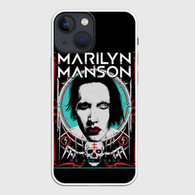 Чехол для iPhone 13 mini с принтом Marilyn Manson   We are chaos в Рязани,  |  | brian hugh warner | marilyn manson | we are chaos | готик | группы | индастриал | мерлин мэнсон | метал | музыка | мэрилин мэнсон | ню метал | рок