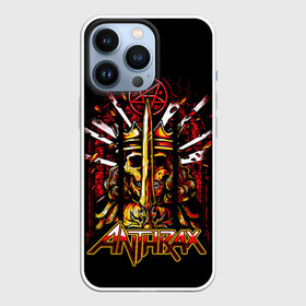 Чехол для iPhone 13 Pro с принтом Anthrax   For All Kings в Рязани,  |  | anthrax | for all kings | антракс | грувметал | группы | метал | музыка | рок | трэшметал