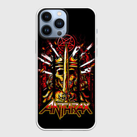 Чехол для iPhone 13 Pro Max с принтом Anthrax   For All Kings в Рязани,  |  | anthrax | for all kings | антракс | грувметал | группы | метал | музыка | рок | трэшметал