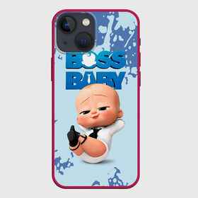 Чехол для iPhone 13 mini с принтом Boss Baby   Босс Молокосос в Рязани,  |  | baby | big boss | big boss baby | boss baby | cartoon | children | kids | the boss baby | большой босс | босс молокосос | детские | малыш | молокосос | мультик | ребенок