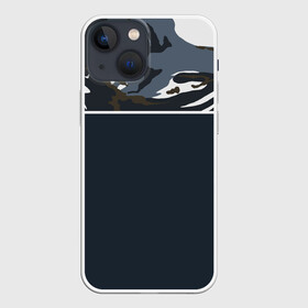 Чехол для iPhone 13 mini с принтом Камуфляж 2.0 в Рязани,  |  | военное | камуфляж | пестрое | пестрый | яркий