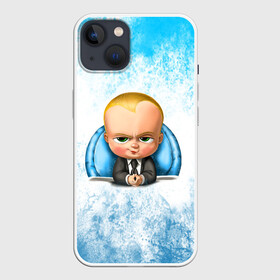 Чехол для iPhone 13 с принтом Босс Молокосос (+спина) в Рязани,  |  | boss baby | cartoon | the boss baby | босс молокосос | малой | мелкий | молокосос | мултик | мульт | мультфильм | пёсико