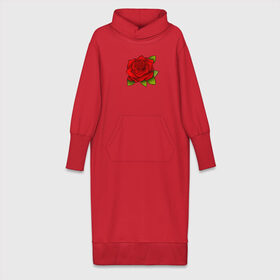 Платье удлиненное хлопок с принтом Красная роза Рисунок в Рязани,  |  | красная | красный | растение | растения | рисунки | рисунок | роза | розы | цветок | цветы