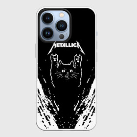 Чехол для iPhone 13 Pro с принтом Мяуталлика   Meowtallica. в Рязани,  |  | metallica | кот | котэ | металлика | музыка | рок