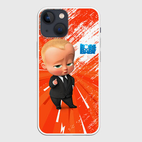 Чехол для iPhone 13 mini с принтом Босс Молокосос   Boss Baby в Рязани,  |  | baby | babycorp | boss | босс | бэбикорп | молокосос | темплтон