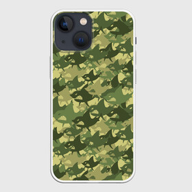 Чехол для iPhone 13 mini с принтом Акулы (камуфляж) в Рязани,  |  | camouflage | disgu | fish | hunting camouflage | military | military camouflage | ocean | predator | shark | white shark | акула | белая акула | военный камуфляж | камуфляж | маскировка | масхалат | милитари | море | морской хищник | океан