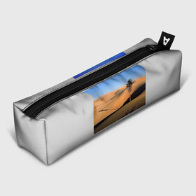Пенал школьный 3D с принтом Пустыня в Рязани, 100% полиэстер | плотная ткань, застежка на молнии | Тематика изображения на принте: пустынякрасивая пустыняприродапейзаж