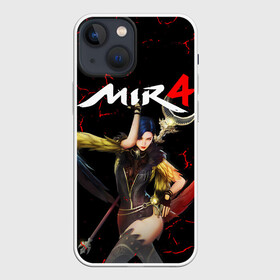 Чехол для iPhone 13 mini с принтом MIR 4   МИР 4 в Рязани,  |  | anime | game | mir4 | mira | аниме | воин | герои | даосский | игра | колдун | мир 4 | мир4 | персонажи | улан