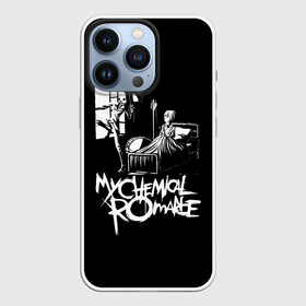 Чехол для iPhone 13 Pro с принтом My Chemical Romance уходящий в окно в Рязани,  |  | mcr | my chemical romance | альтернативный | май кемикал романс | мкр | мой химический роман | мср | мхр | мцр | панк | поп | поппанк | рок группа