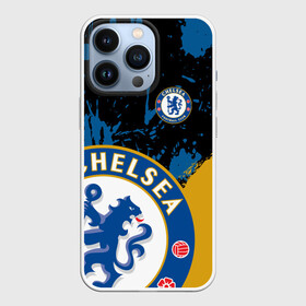 Чехол для iPhone 13 Pro с принтом ЧЕЛСИ   CHELSEA GOLDEN LOGO в Рязани,  |  | blue | chelsea | fc | football | football club | lion | sport | лев | синий | спорт | спортивные | униформа | фирменные цвета | фк | футбол | футбольный клуб | челси