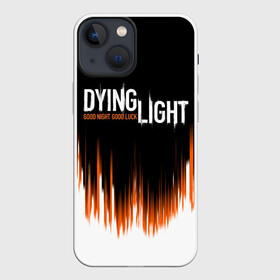 Чехол для iPhone 13 mini с принтом DYING LIGHT GOOD NIGHT AND GOOD LUCK в Рязани,  |  | dying light | dying light 2 | monsters | zombie | даинг лайт | зомби | монстры | харан