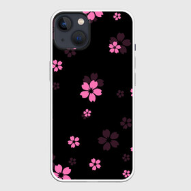 Чехол для iPhone 13 с принтом САКУРА ВИШНЯ  ЛЕПЕСТКИ в Рязани,  |  | chery | flowers | japan | roses | sakura | вишня | растения | розы | ромашка | сакура | тюльпаны | цветы | цветы сакуры | япония