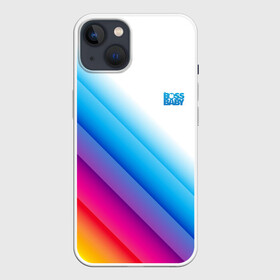 Чехол для iPhone 13 с принтом Босс Молокосос | The Boss Baby | Colors в Рязани,  |  | boss baby | cartoon | color | colors | logo | rainbow | the boss baby | босс молокосос | лого | логотип | малой | мелкий | молокосос | мултик | мульт | мультфильм | пёсико | радужная | цветная