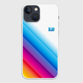 Чехол для iPhone 13 mini с принтом Босс Молокосос | The Boss Baby | Colors в Рязани,  |  | boss baby | cartoon | color | colors | logo | rainbow | the boss baby | босс молокосос | лого | логотип | малой | мелкий | молокосос | мултик | мульт | мультфильм | пёсико | радужная | цветная