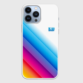 Чехол для iPhone 13 Pro Max с принтом Босс Молокосос | The Boss Baby | Colors в Рязани,  |  | boss baby | cartoon | color | colors | logo | rainbow | the boss baby | босс молокосос | лого | логотип | малой | мелкий | молокосос | мултик | мульт | мультфильм | пёсико | радужная | цветная