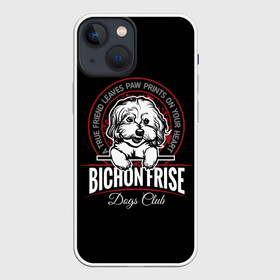 Чехол для iPhone 13 mini с принтом Бишон Фризе (Bichon Frize) в Рязани,  |  | animal | bichon frize | bolognese | dog | french lapdog | lapdog | maltese | poodle | бишон фризе | болонка | болоньез | друг человека | живот | кинолог | кудрявая болонка | мальтезе | пёс | порода собак | пудель | собака