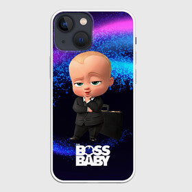 Чехол для iPhone 13 mini с принтом Деловой Босс молокосос в костюме в Рязани,  |  | baby | boss | boss baby | босс | босс молокосос | маленький босс | малыш | мальчик | молокосос | ребенок