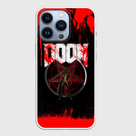 Чехол для iPhone 13 Pro с принтом DOOMGIRL (+спина) в Рязани,  |  | demons | devil | doom | doom eternal | doom girl | doom slayer | doomgirl | doomguy | hell | slayer | ад | вега | демон | демоны | дум | думгай | икона греха | какодемон | манкубус | солдат рока | элементаль боли